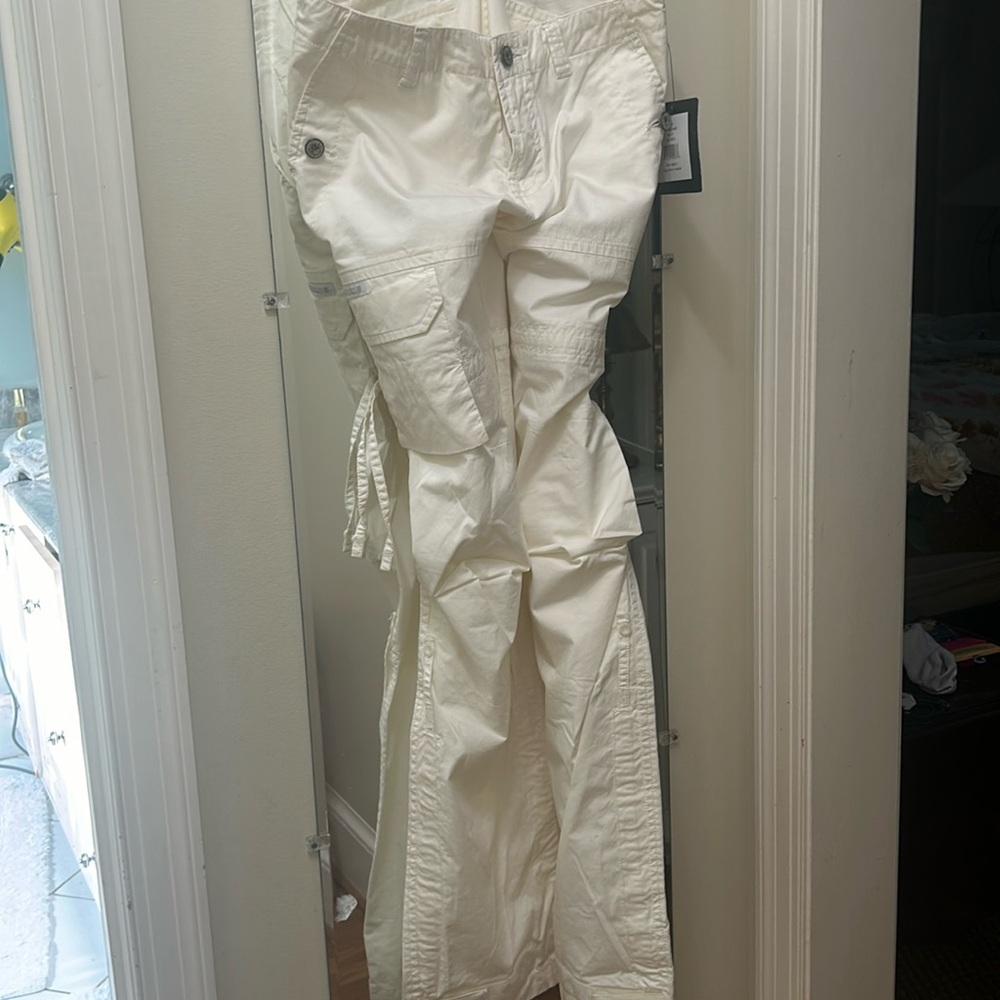 NWT Marithe+Francois Girbaud cotton lightweight, a crew cargo pant size 27